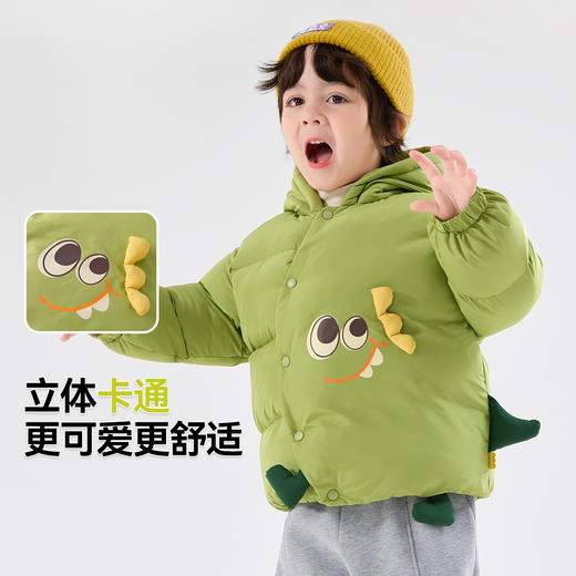 【清仓】嘟嘟家儿童冬季新款女童保暖棉袄男童加厚棉服 商品图4