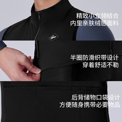 MBO Polartec®Alpha® 男子秋冬动态保暖防风骑行马甲 V580 轻量化 (经销商专拍链接，非经销商拍单不发货) 商品图3