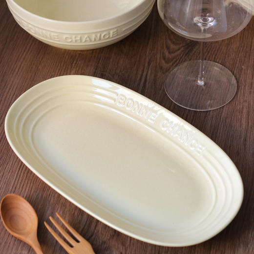 STOY 法式美学法式浮雕 松露白餐具系列 汤碗/鱼盘/双耳碗 商品图2