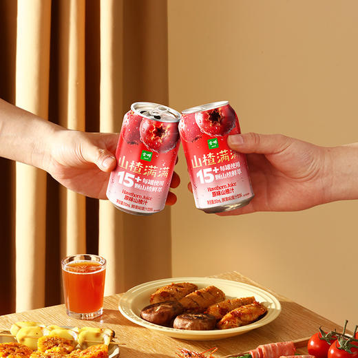 聚便利 X 山姆 金晔 山楂满满山楂汁 310ml*1罐 商品图4