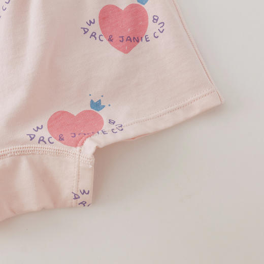 【2条装】马克珍妮女童甜趣涂鸦四季穿纯棉内裤2025年新款551856 商品图4