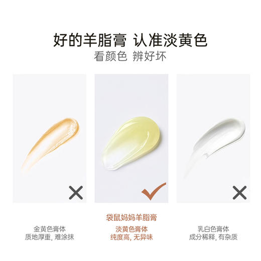 【乳头膏】 纯净羊毛脂 舒缓乳头不适 防皴裂 一瓶多效  羊毛脂舒缓修护膏15g 广口设计 秋冬首选 商品图5