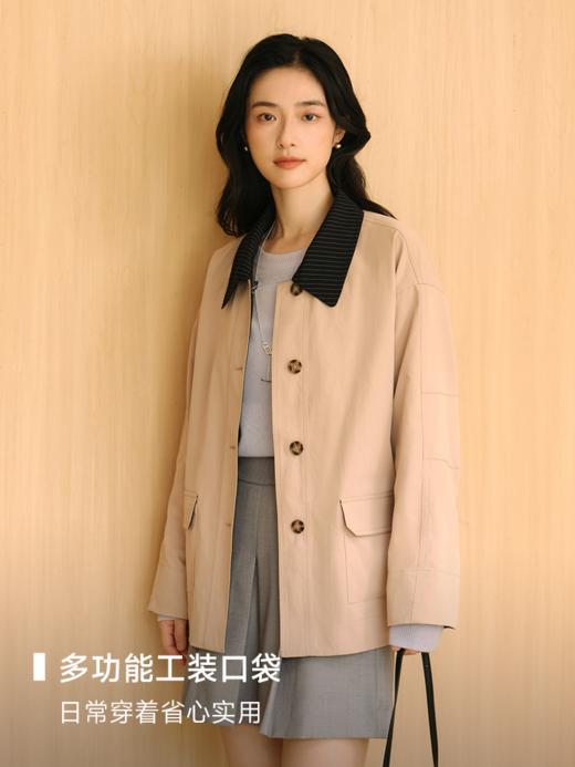 巴恩风 进口solotex工装风衣FCF3TRC033 商品图4