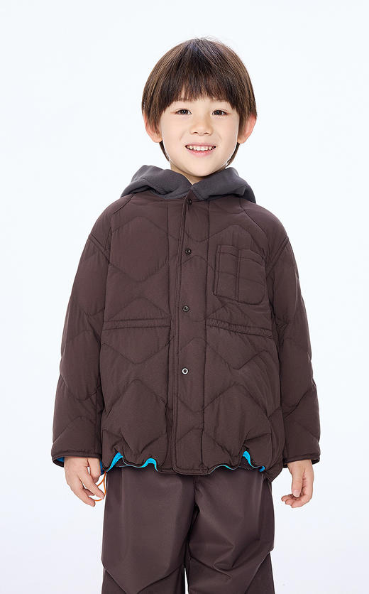 jnby  25年冬款  中长款羽绒服  1P0C13450 商品图6