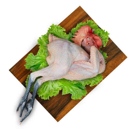 【预定12月19日现杀鲜鸡】散养黑脚大公鸡  纯粮食喂养土鸡 粮食鸡 肉质鲜嫩 适合炒炖 可整鸡可切块 商品图2