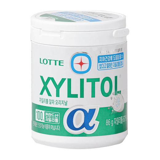 韩国进口乐天原味木糖醇口香糖86g 商品图5