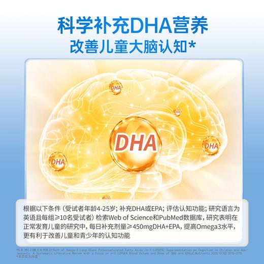 【团长专属】金凯撒王子90%纯度补脑记忆力鱼油vitaDHA1000初高中生考研60粒/盒 商品图3