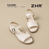 ZHR则则时装凉鞋女2025夏季新款百搭软底一脚蹬通勤一字带凉鞋 商品缩略图0