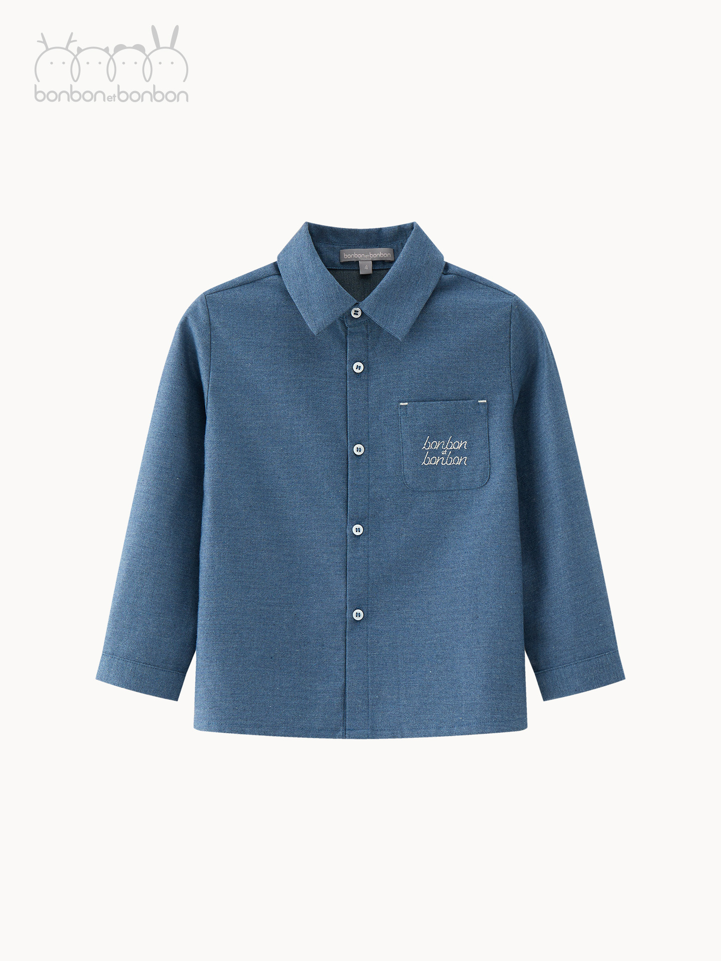 温暖磨毛感男童衬衫