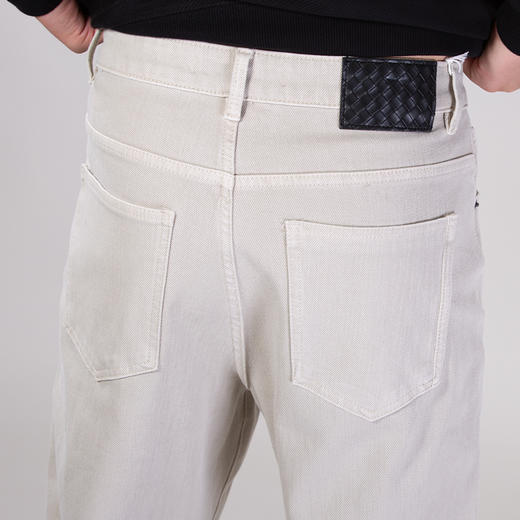 DRONKOO 2025 正常腰表袋内嵌微弹中厚牛仔长裤 商品图4