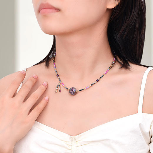 贺福安·非遗大漆系列饰品 ｜ 独一无二的东方美，温婉大气，久戴更有光 商品图3