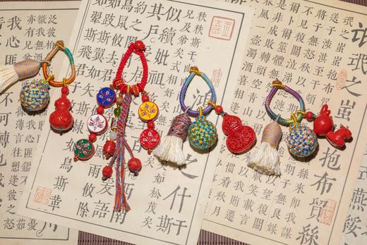 【朱砂 挂饰】包包配饰、钥匙配饰~高含量朱砂，求好运，“戴”好运，得好运！湖南湘西朱砂原石 商品图7