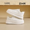 ZHR【厚底4CM】超轻小白鞋女鞋春秋款网洞透气运动休闲鞋轻便板鞋 商品缩略图9