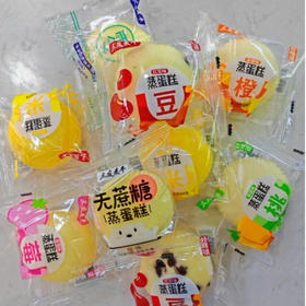 【9.9元/斤】散称三友麦丰各味蒸蛋糕（0903402）
