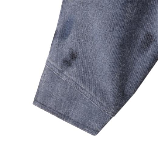 J59192SDSA男士秋冬新款痞帅男装潮流撞色印花翻领夹克时尚做旧休闲外套 商品图4