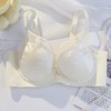 软钢圈舒适大胸显小无痕缎面薄款内衣女士防下垂收副乳调整型文胸 商品缩略图4