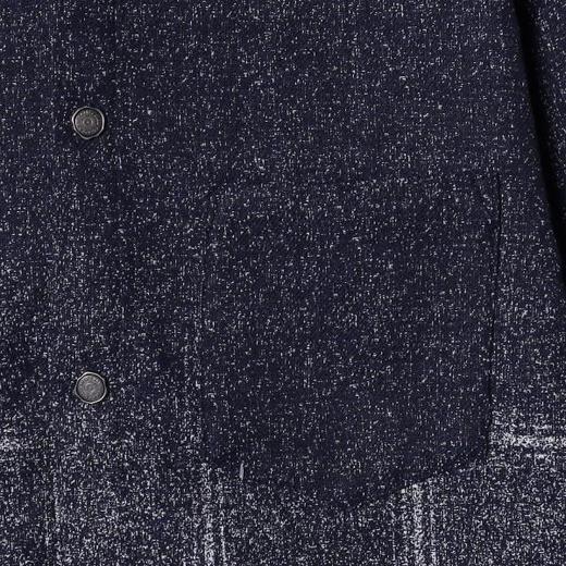 SDSA男士秋冬新款痞帅男装韩版渐变格纹设计长袖衬衫百搭气质衬衣 商品图2