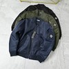 石头岛翻领美式飞行员夹克棉服情侣加厚棒球服外套 新升级！三色超厚实的飞行棉服！ 商品缩略图0