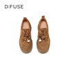 Dfuse迪芙斯2025秋季新款增高厚底袋鼠鞋可拆卸两穿乐福鞋时尚通勤鞋DFD3112046 商品缩略图10