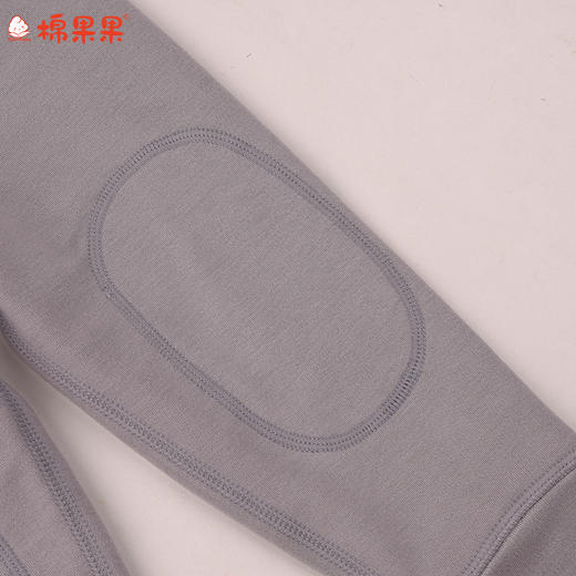 棉果果冬季新品暖姜蛋白绒保暖90-130码暖姜长裤M401200425695 商品图2