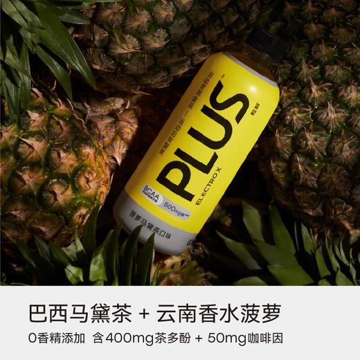 粒刻（ELECTRO X）PLUS电解质水菠萝马黛茶口味丨500mL*15瓶 商品图4
