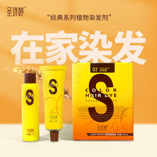 圣诗婷经典染发膏（成长树专用）2盒起拍，单盒不发货 商品图0
