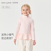 【科技发热】马克珍妮女童花边拼接高领打底衫2025秋冬新款551213 商品缩略图0