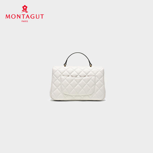 梦特娇女士时尚经典菱格包真皮链条包休闲斜挎包手提包牛皮包 商品图9