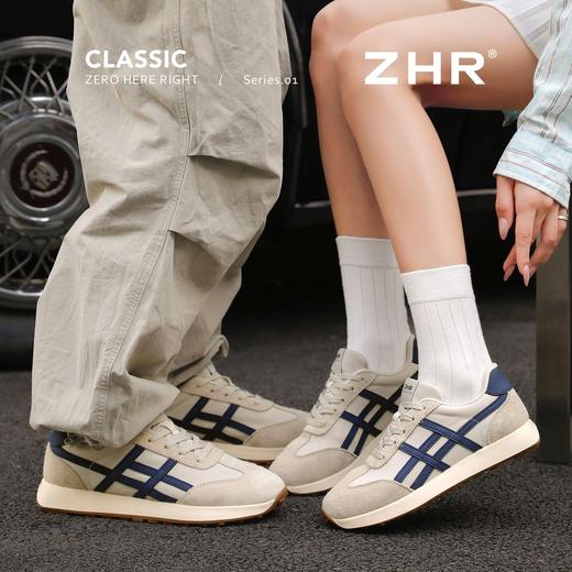 【头层猪皮】ZHR则则经典阿甘鞋情侣秋季舒适百搭休闲运动鞋 商品图7