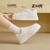 ZHR【厚底4CM】超轻小白鞋女鞋春秋款网洞透气运动休闲鞋轻便板鞋 商品缩略图5
