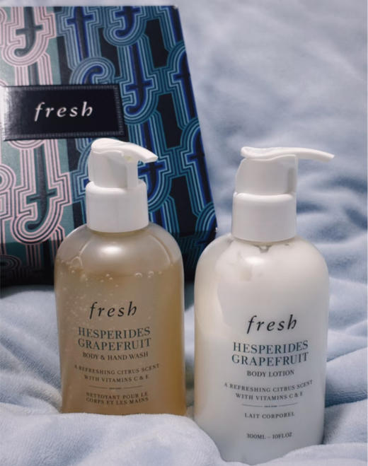 馥蕾诗fresh西柚身体乳沐浴露套装
身体乳300ml+沐浴露300ml 商品图6