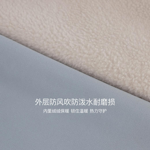 【无氟防泼水】马克珍妮男女童防风加绒降落伞裤2025年秋冬新款551272 商品图4