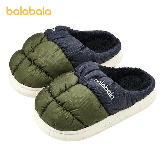 巴拉巴拉童鞋儿童棉拖鞋男童女童室内家居鞋加绒秋冬2025新款棉鞋 商品图4