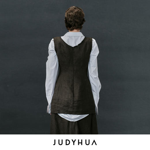 JUDYHUA 绿洲系列亚麻背心 商品图2