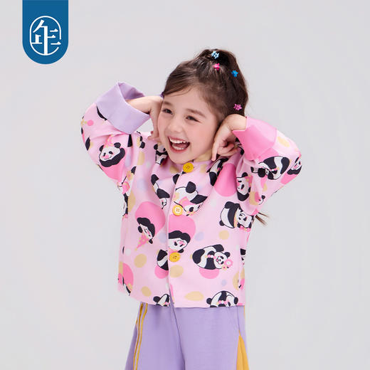 年衣童装儿童唐装外套25秋冬新款男孩女宝宝新中式盼达啵啵唐装 商品图2