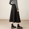「高货xg」全新升级【铂金会员257/天猫339/差价82】(15235)洛诗琳气质百搭毛呢半身裙2025秋冬新款高腰显瘦A字裙女 商品缩略图3