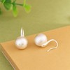 【素心流年】S925银素银拉丝工艺圆球耳饰【SCH-SY33372】 商品缩略图1