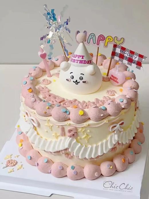 粉嫩吉伊宝宝|chiikawa 裱花 | 昔果 商品图0