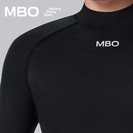 MBO Merino Tencel 男子 秋冬 天丝美利奴羊毛长袖打底衫 B340  (经销商专拍链接，非经销商拍单不发货) 商品图8