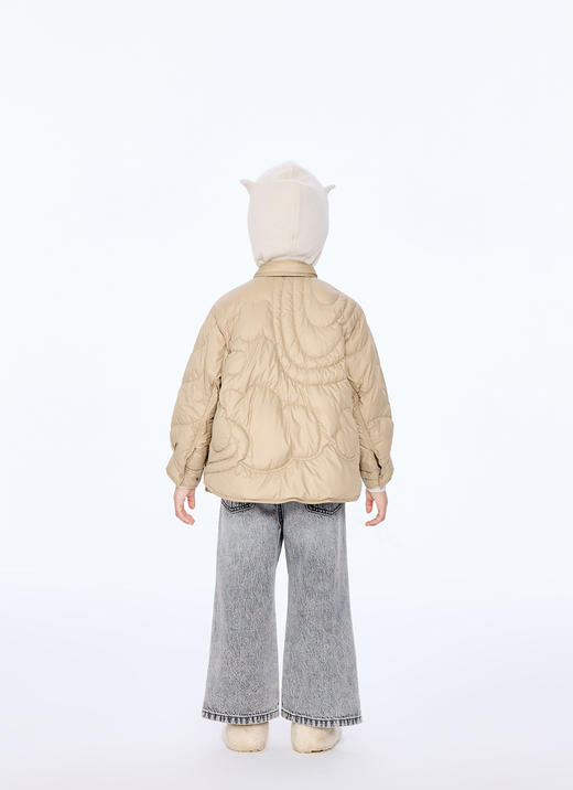 jnby   25年冬款  轻薄短款羽绒服   1P0C11030 商品图8