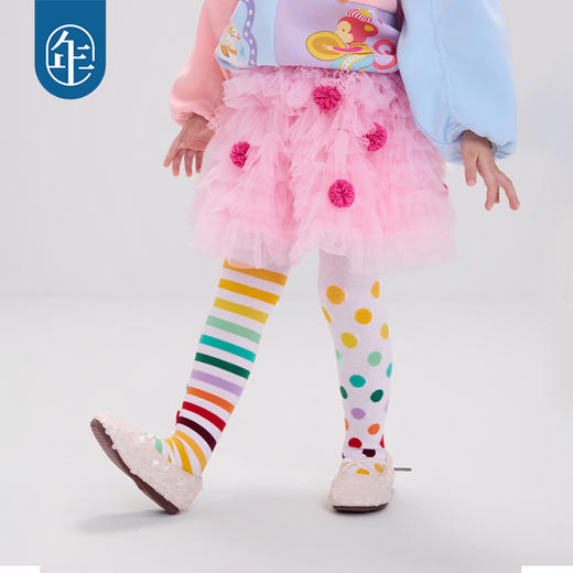 年衣童装儿童半身裙女童25秋冬新款公主风蛋糕裙花样多多半身裙 商品图2