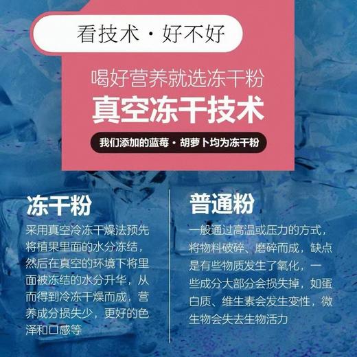 【拓高】叶黄素酯蓝莓胡萝卜冻干粉120克（4克*30条）/盒*3盒（到手90袋） 商品图4