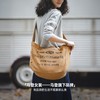 马登女装美式复古大容量斜挎报童包字母帆布机车电脑托特邮差包 商品缩略图4
