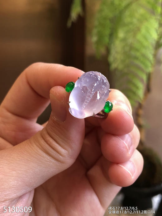 三角蟾戒指【5130509】具体价格微信咨询 商品图0