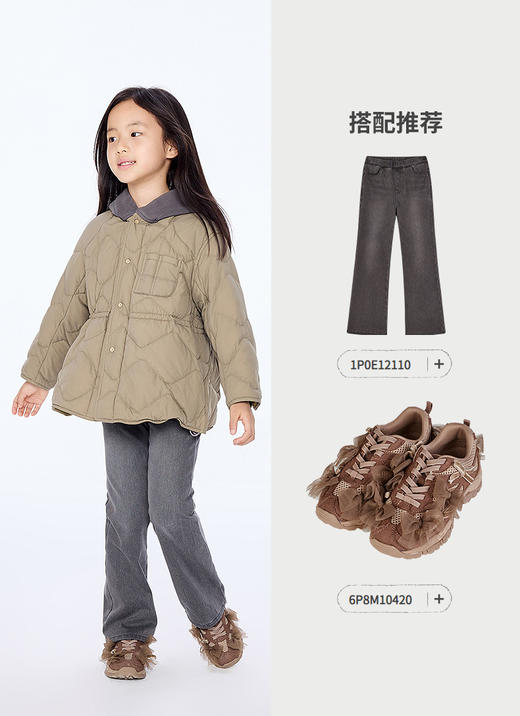 jnby  25年冬款  中长款羽绒服  1P0C13450 商品图4