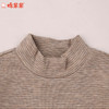 棉果果冬季新品卡其色条纹保暖90-130码打底半高领打底衫M401140425705 商品缩略图1
