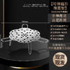 【跨境出口德国不锈钢蒸蛋架】304不锈钢可折叠蒸架可调节蒸蛋架厨房带孔隔水蒸格多用途蒸笼架 商品缩略图6