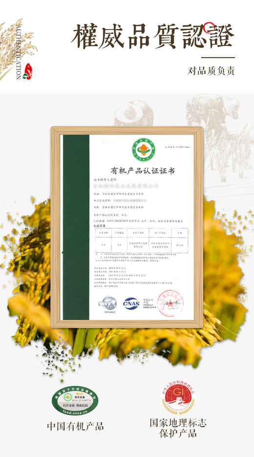 火山岩有机生态大米 火山岩种植矿泉水灌溉 9月当月新米 0农残0重金属0黄曲霉菌 高钙高omega 商品图8