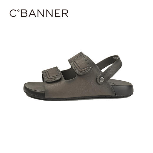 千百度夏季脚感舒适勃肯凉鞋男鞋A25389569 商品图1