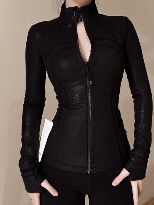 渠道货 只换码！露露 𝐝𝐞𝐟𝐢𝐧𝐞立领瑜伽外套（ZG*MM） 商品图1